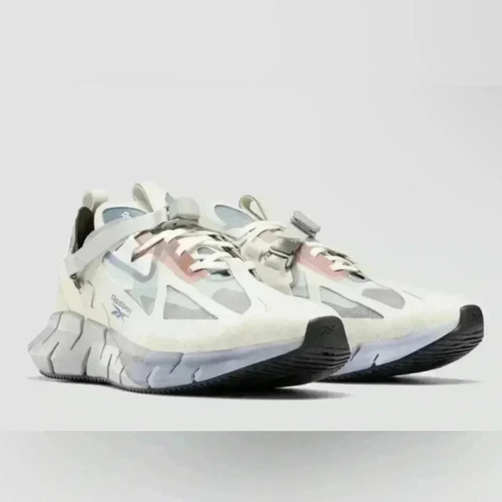 Reebok Zig Kinetica Concept Type 1 Ian Paley White Mens Trainers Sneakers Size 7